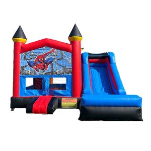 Château gonflable <span class=keywords><strong>de</strong></span> maisons <span class=keywords><strong>de</strong></span> rebond gonflables <span class=keywords><strong>de</strong></span> château plein d'entrain <span class=keywords><strong>de</strong></span> terrain <span class=keywords><strong>de</strong></span> jeu intérieur commercial avec la glissière <span class=keywords><strong>pour</strong></span> la <span class=keywords><strong>location</strong></span> <span class=keywords><strong>de</strong></span> partie - Product Image 2