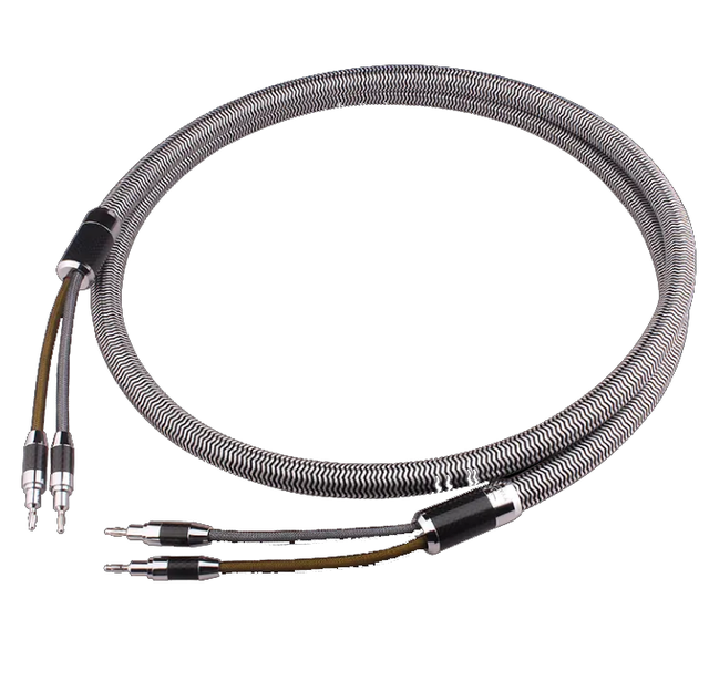 Y9 Speaker Cable 2 Cores Cable OFC Wire for Amplifier Loudspeaker Banana Male to Male Audio Cable