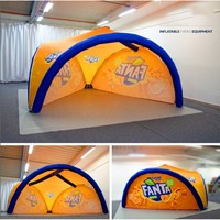 Tente dôme gonflable X-Gloo personnalisée, stand publicitaire gonflable modulaire connectable pour événements extérieurs et salons professionnels