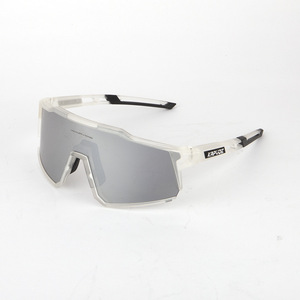 Kapvoe Cycling Glasses <b>Full</b> Rim Spherical Lens Polycarbonate UV Protection Anti <b>Slip</b> For Men Outdoor Riding - Product Image 4