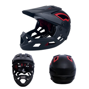 Casco <span class=keywords><strong>de</strong></span> <span class=keywords><strong>bicicleta</strong></span> y motocicleta <span class=keywords><strong>Ironman</strong></span> Dual Sport Fullface, diseño abatible con función transpirable para boxeo - Product Image 5