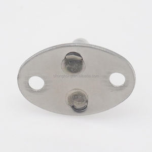 Placa de ojo de acero inoxidable SUS304 con ganchos en <span class=keywords><strong>U</strong></span> para montaje en techo, herrajes marinos para barcos y veleros - Product Image 5