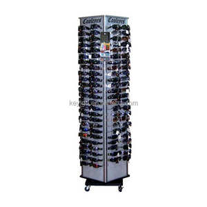 OEM personalizado grande para soporte de exhibición de <span class=keywords><strong>Torre</strong></span> giratoria de pie duradero para gafas de sol estantes de exhibición Premium - Product Image 3
