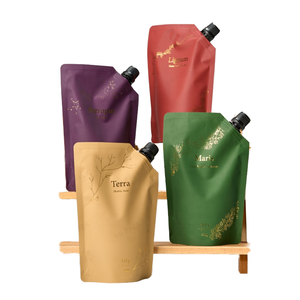 Pochette souple de luxe <span class=keywords><strong>avec</strong></span> bec verseur et impression personnalisée en gravure pour lait, sucre et aliments pour animaux de compagnie de qualité alimentaire - Product Image 1