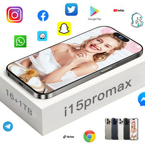 Teléfono Celular Inteligente I 15 Pro 16GB+1TB Octa Core LTE CDMA 108MP Cámara Trasera LED 120Hz 4K 65W Carga Rápida 5G Inglés - Product Image 6