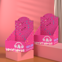 Caja de Exhibición de Papel para Snacks de Supermercado con Logotipo Personalizado, Caja de Cartón para Bebidas Energéticas