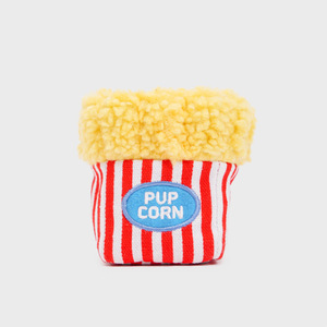 Juguete para Perros con Forma de Cubo de Palomitas de Maíz de Dibujos Animados, Juguete Masticable para Perros, Ecológico, Duradero, de Felpa, para Jugar a las Escondidas - Product Image 2