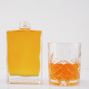 Bouteille en verre carrée de haute qualité Offre Spéciale de <span class=keywords><strong>250</strong></span> ml pour le whisky - Product Image 4