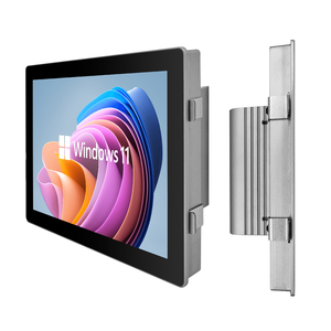 10.4 12.1 pouces surface intégrée IP65 étanche écran tactile capacitif panneau industriel en aluminium PC - Product Image 2