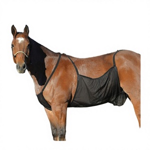 Vêtements d'équitation : Protège-ventre pour cheval, anti-insectes, filet respirant, anti-rayures, en coton de luxe, pour chevaux de compagnie - Product Image 3