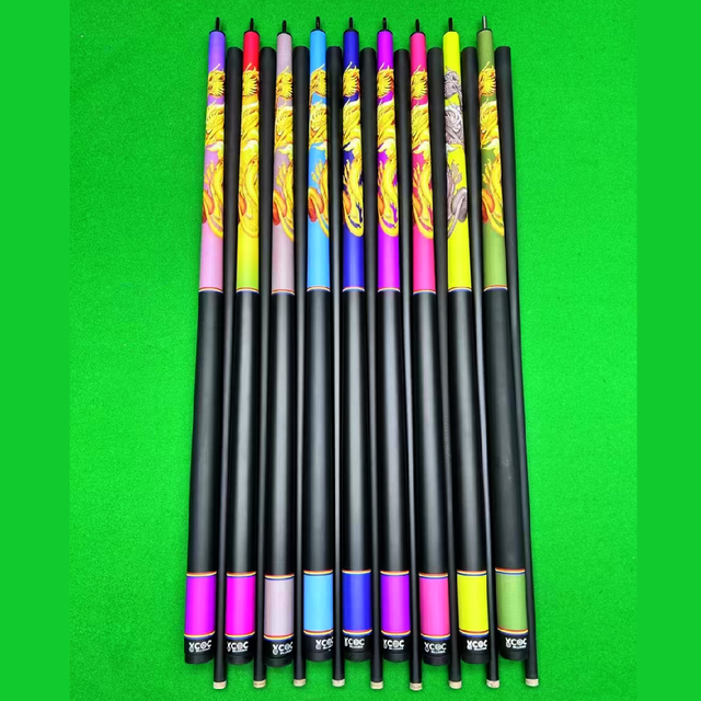 Factory Hot Sale 1/2 Billiard Cues Sports Most Popular Pool Cue Sticks Cues Top-ranked Carbon