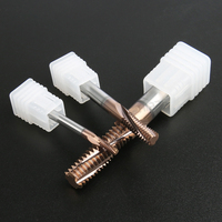 Full-Form Thread Mill Solid Carbide PVD Coated Full Profile Thread Milling Cutter for Precision Nut and Fastener Thread