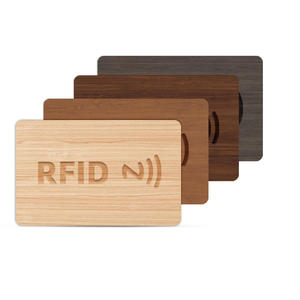 친환경 생분해성 나무 <span class=keywords><strong>RFID</strong></span> 카드 13.56MHz NFC 방수 호텔 도어 액세스 제어 및 안전한 열쇠가없는 항목 - Product Image 4