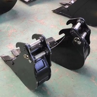Aksesoris Mini Excavator Berkualitas Tinggi GJEM, Kustom, Promosi, Material Q345B/NM400, Bucket Drainase Heavy Duty, Maksimal 1200mm