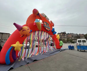 Arche gonflable publicitaire auto-gonflante avec support pour décoration extérieure - Product Image 6