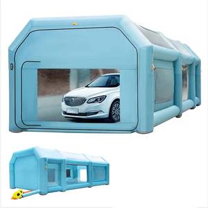 Al Aire Libre portátil Pvc inflable coche garaje tienda Durable inflable móvil garaje a prueba de lluvia a prueba de sol a prueba de polvo tienda para la venta - Product Image 1