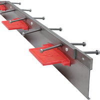Joints blindés durables pour protéger les bords des sols en béton de haute précision sur les chantiers de construction, en acier galvanisé