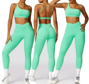 Activewear Manufacturers 2PCS Yoga Sets Wholesale Fitness Clothing Gym Fitness Sets For Women