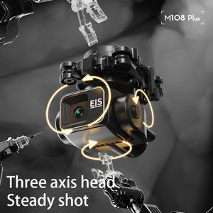 Dron M108 profesional 5G con <span class=keywords><strong>28min</strong></span> de tiempo de vuelo, trayectoria sin escobillas, vuelo antivibración, cámara <span class=keywords><strong>1080p</strong></span>, transmisión de imagen Digital - Product Image 4