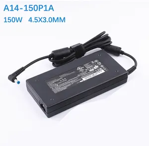 Dizüstü bilgisayar ac güç adaptörü A14-150P1A 19.5V 7.7A 150W 4.5X3.0MM Msi A150A005L hakiki laptop şarj cihazı