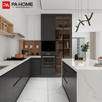 PA cuisine modulaire de luxe contemporaine design meubles de rangement armoire de cuisine rta
