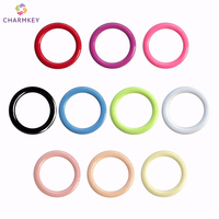 Vente en gros bon marché Accessoires de tricot fantaisie Plusieurs couleurs Cercle en métal Forme ronde Marqueurs de point
