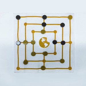 Creative Cloth <strong>Chess</strong> <strong>Set</strong> Foldable Portable Waterproof and Ironable Board Game with Customized Color and <strong>Unique</strong> <strong>Chess</strong> Pieces - Product Image 2