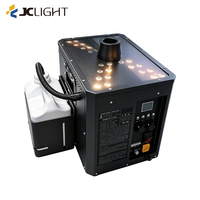 Machine à fumée à colonne d'air LED RGB ambre 3700W, étanche IPX3, jet de 15m, télécommande DMX512, jet de brouillard de scène pour mariage et concert