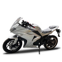 8000W 72V Batterie au Lithium Moteur Brushless Longue Endurance 120KM Portée> 80 km/h Moto de course Motos électriques Bonne Qualité