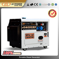 Générateur diesel silencieux 4,5 kW AVR avec fonction de soudage, insonorisé, pour usage domestique/industriel, 240 V/230 V 50 Hz/60 Hz