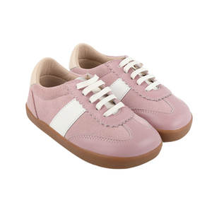 Fancy Wholesale Breathable Genuine Leather Soft Paddings Barefoot Casual Ergonomic <b>Kids</b> <b>Shoes</b> - Product Image 1