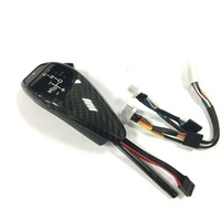Poignée de levier de vitesses en fibre de carbone ABS RHD pour BMW E87 E90 1/3 Z4 Series, accessoires intérieurs pour voitures