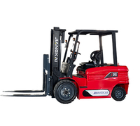 Chariot élévateur à palettes électrique JAKI CPD35 80V 205Ah Lithium-Ion 22kW haute efficacité, capacité 3,5T, vitesse de déplacement 16 km/h, hydraulique