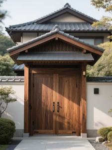 La <span class=keywords><strong>porte</strong></span> principale est conçue comme une <span class=keywords><strong>porte</strong></span> <span class=keywords><strong>d</strong></span>'<span class=keywords><strong>entrée</strong></span> <span class=keywords><strong>en</strong></span> <span class=keywords><strong>bois</strong></span> à double battant, adaptée aux portes <span class=keywords><strong>en</strong></span> <span class=keywords><strong>bois</strong></span> utilisées dans les maisons - Product Image 6