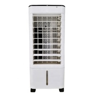 Nouveau mini ventilateur climatiseur 80W, ventilateur humidificateur, ventilateur refroidisseur d'air avec télécommande et roulettes