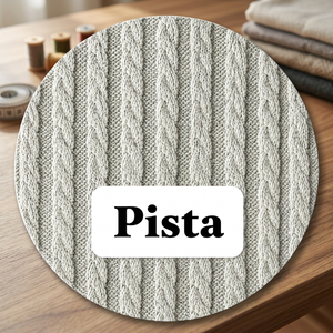 Tissu en maille côtelée de polyester de haute qualité, matière extensible texturée pour la production de vêtements et d'habillement de mode - Product Image 3