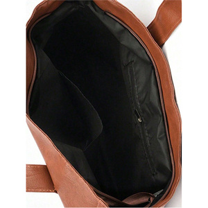 Fashion Ladies Elegante große Einkaufstaschen Shopping Handtaschen Frauen große Kapazität Schulter Achsel Trage tasche Reisetasche - Product Image 5