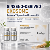 Sérum revitalisant à base d'exosomes de ginseng végétal ExoAion, poudre lyophilisée pour le visage, soin pour les peaux fatiguées, raffermissant, élasticité, éclaircissant