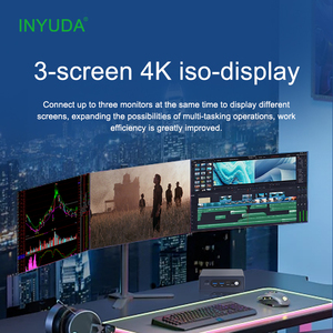 มินิพีซี Inyuda 64GB DDR5 RAM 1TB M.2 NVMe SSD NUC คอมพิวเตอร์ตั้งโต๊ะขนาดเล็กสำหรับสำนักงาน บ้าน เล่นเกม รองรับปลั๊ก AU NUC Ultra - Product Image 6