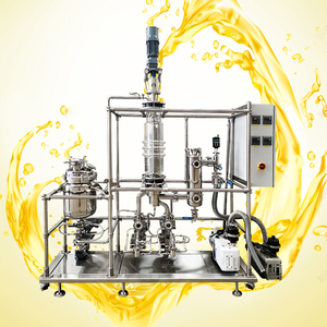 Evaporador de película limpia directa de fábrica La purificación eficiente del aceite vegetal logra una calidad superior sin aditivos químicos - Product Image 1