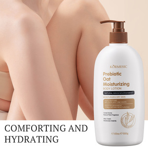 Lozione Corpo Avanzata all'Avena <span class=keywords><strong>per</strong></span> Pelli Sensibili, Latte Corpo Lenitivo e Profondamente Idratante <span class=keywords><strong>per</strong></span> Riparazione <span class=keywords><strong>Pelle</strong></span> Secca - Ingrosso - Product Image 1