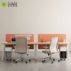 Meubles <span class=keywords><strong>de</strong></span> <span class=keywords><strong>bureau</strong></span> modernes et professionnels avec rangement pour 2 personnes - Product Image 1