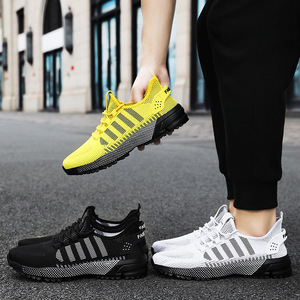 Zapatos Deportivos para Hombre, Talla Grande, Tejido Transpirable, Suela Suave, Cómodos para Correr, Tendencia de Moda de Primavera - Product Image 4
