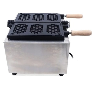 Machine à gaufres électrique pour le petit-déjeuner, four OEM ODM à usage commercial, machine à gaufres à bulles, machine à gaufres pour restaurant, état neuf - Product Image 5