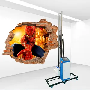 XBH Neuheiten 3D vertikale Wand druckmaschine drucken Vollfarbbild-Wand drucker für alle Arten von Wänden