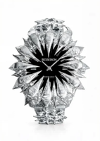 Montres gothiques faites à la main, montre-bracelet à quartz personnalisée pour hommes, design à griffes soudées avec cadran rouge de style vintage