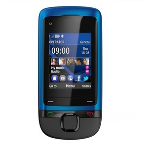 C2-05 per il commercio estero transfrontaliero Quad-Band GSM Non-Smart Slider funzione telefono cellulare per funzioni musicali Bluetooth - Product Image 4