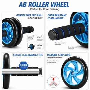 Conjunto Exclusivo de Equipos de Fitness para el Hogar, Rueda Abdominal, Soporte para Flexiones, Dispositivo de Agarre, Cuerda para Saltar y Otros Accesorios - Product Image 2
