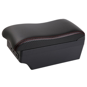 Accoudoir central en <span class=keywords><strong>cuir</strong></span> avec boîte de rangement ABS, porte-gobelet et port USB pour l'intérieur de voiture de style professionnel - Product Image 5