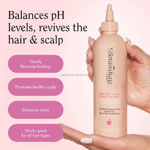 Après-shampoing <span class=keywords><strong>au</strong></span> <span class=keywords><strong>vinaigre</strong></span> de cidre de pomme et niacinamide pour le cuir chevelu, marque privée, pour l'élimination des excès de sébum et le soin anti-brillance - Product Image 4